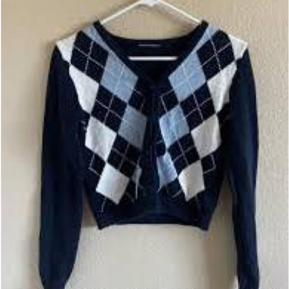John galt plaid top long sleeve